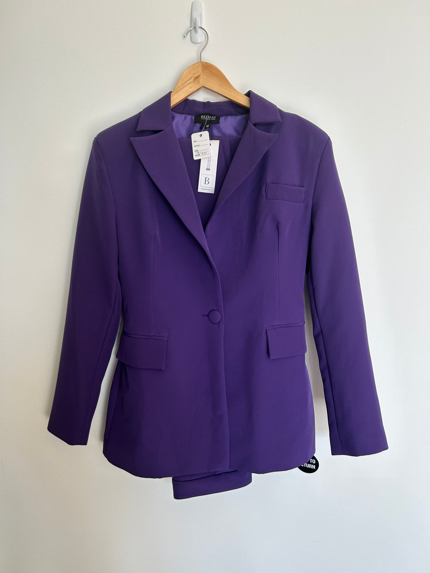 Bluzat Purple Suit